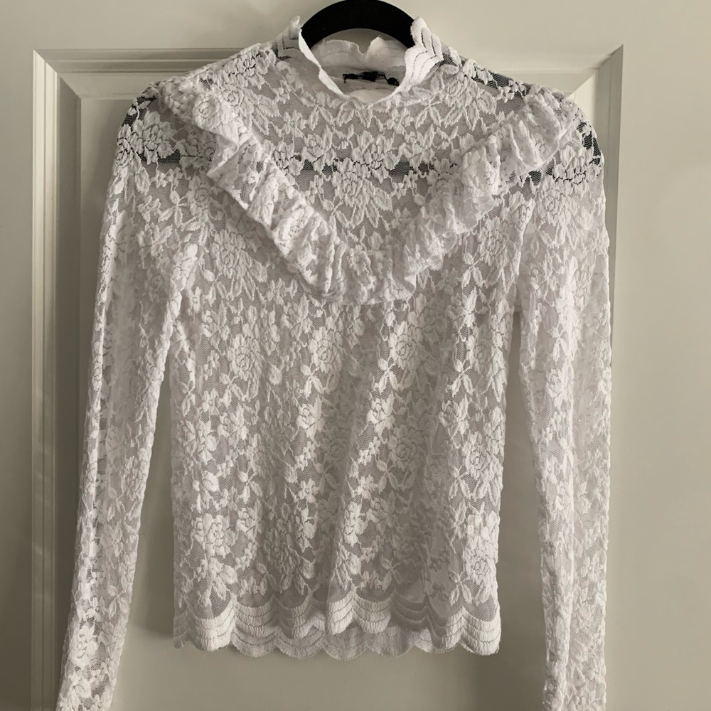 White long sleeve shirt